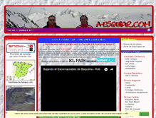 Tablet Screenshot of a-esquiar.com